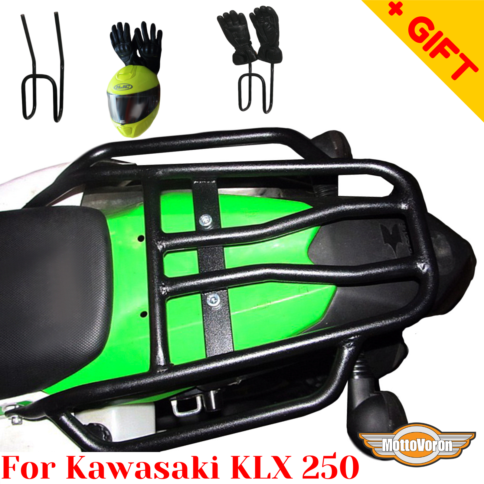 For Kawasaki KLX 250 rear rack rear luggage rack KLX250SF KLX250S D ...
