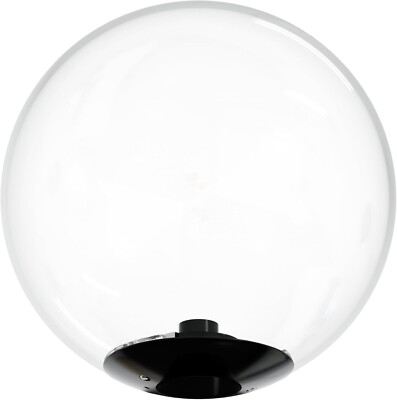 KastLite Lamp Post Globe Combo | 12'' Lens with Fitter & 5000K LED Bulb