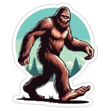 Bigfoot Sasquatch Sticker Stickers A127