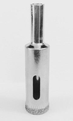 Drill Bit Set  - Diamond Core - For Glass & Tile- Two 1/2 Inch & One 3/4 Inch