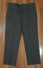Mens SoftTwill Unifirst Uniform Pants size 40 x 33 NWOT Charcoal Gray
