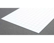 Evergreen Scale Models Polystyrene 1/2" Sidewalk Sheet (6x12x0.04") [EVG4518]