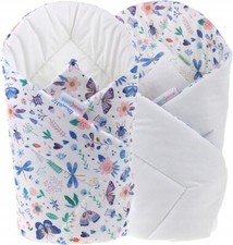 Baby Swaddle Wrap Newborn Blanket 100 Cotton On the Meadow Design