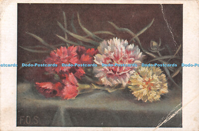 R344612 Bunte Blumen J S und M Nr 581 F O S