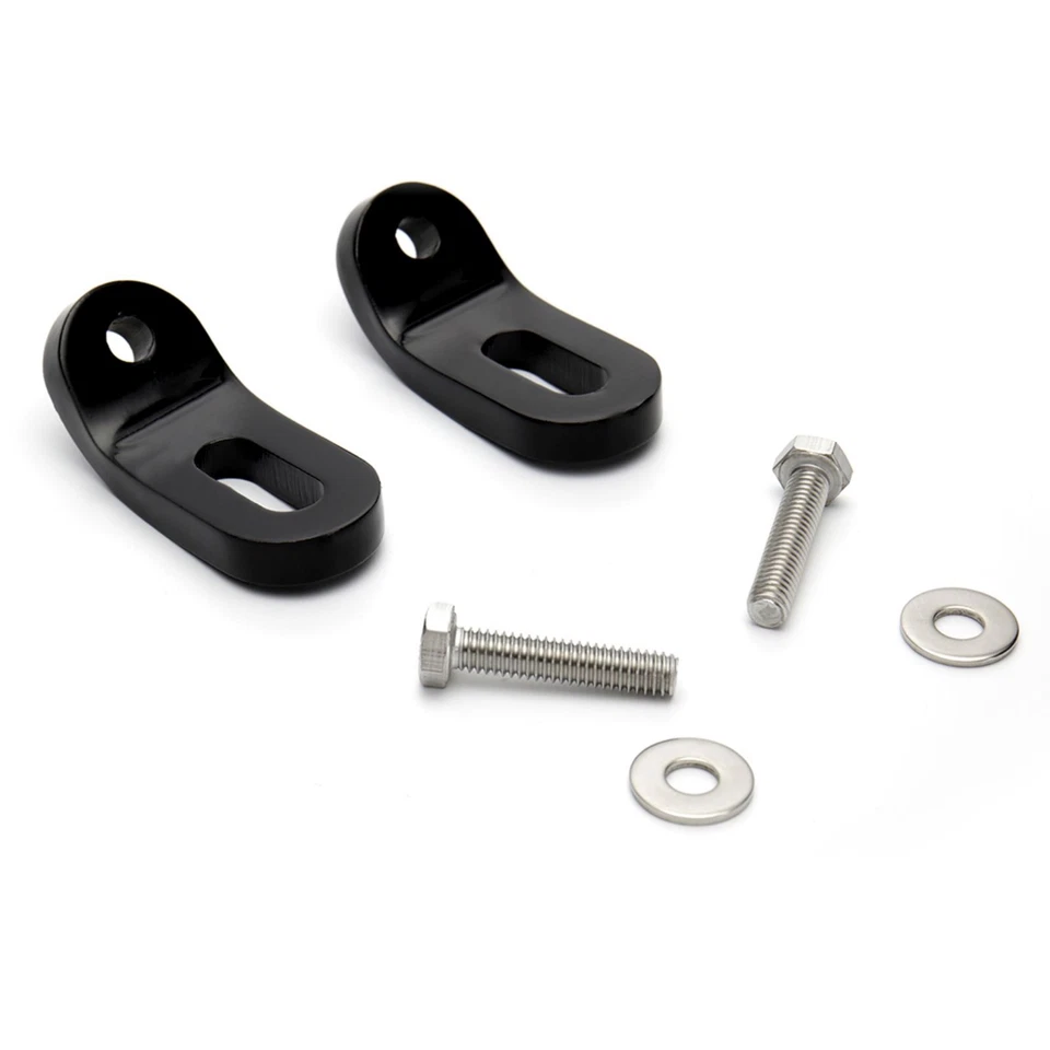 Soporte de acero de amarre sin contacto de 2 piezas para Harley Touring Road Electra Glide Foto 2 de 4