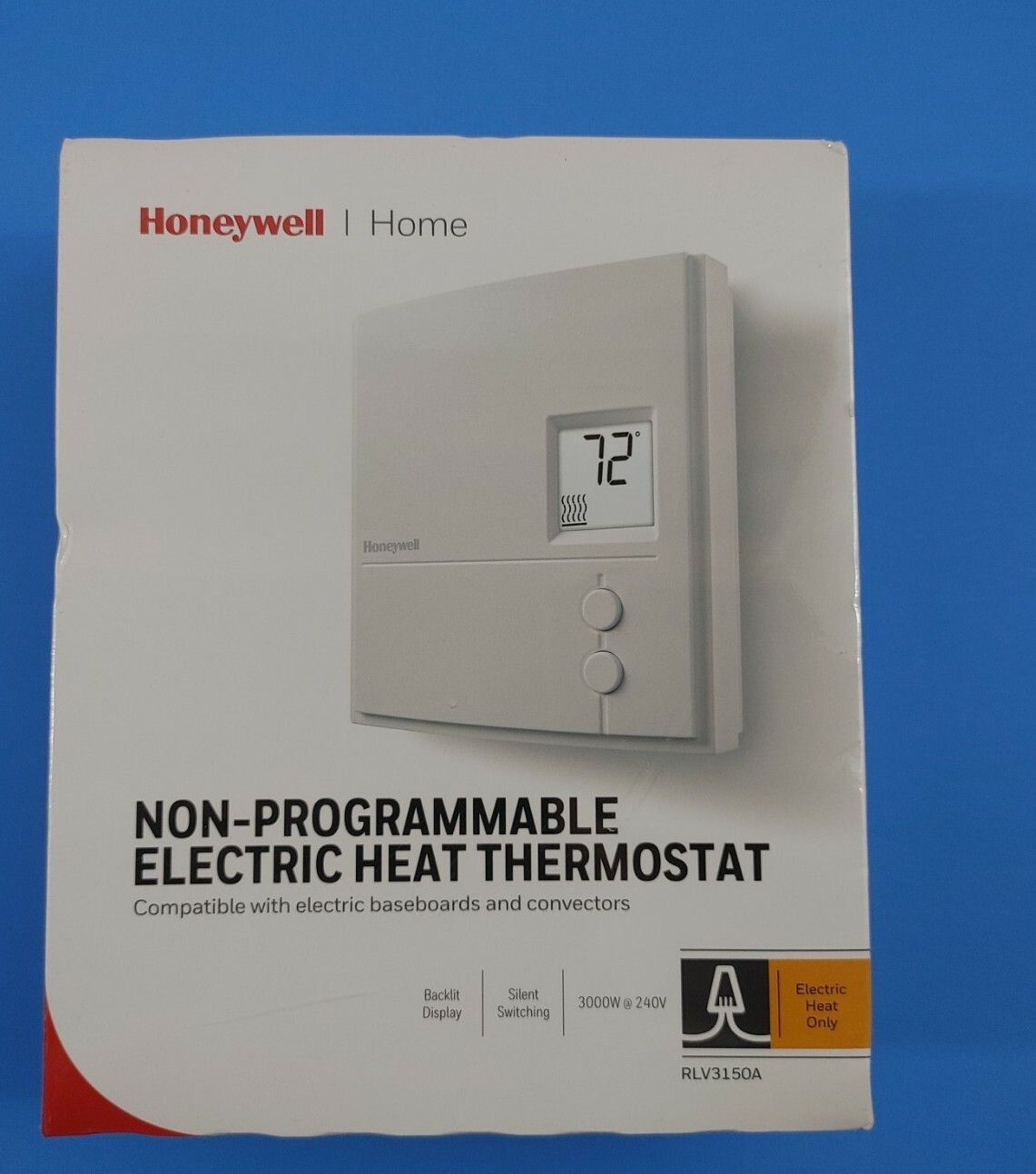 Honeywell RLV3150A Digital Line Volt Electric Heat Thermostat 85267399357 |  eBay