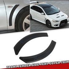 X Style Front Door Fender Vent Evo Cover Sticker For Mitsubishi Lancer Spoiler X Style Front Door Fender Vent Evo Cover Sticker For Mitsubishi Lancer Spoiler
