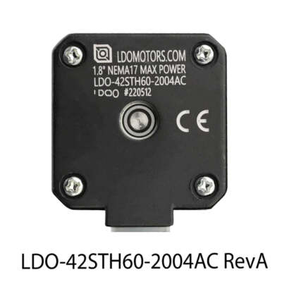 LDO Motors 42STH60-2004AC NEMA 17 Stepper Motor - SuperMac