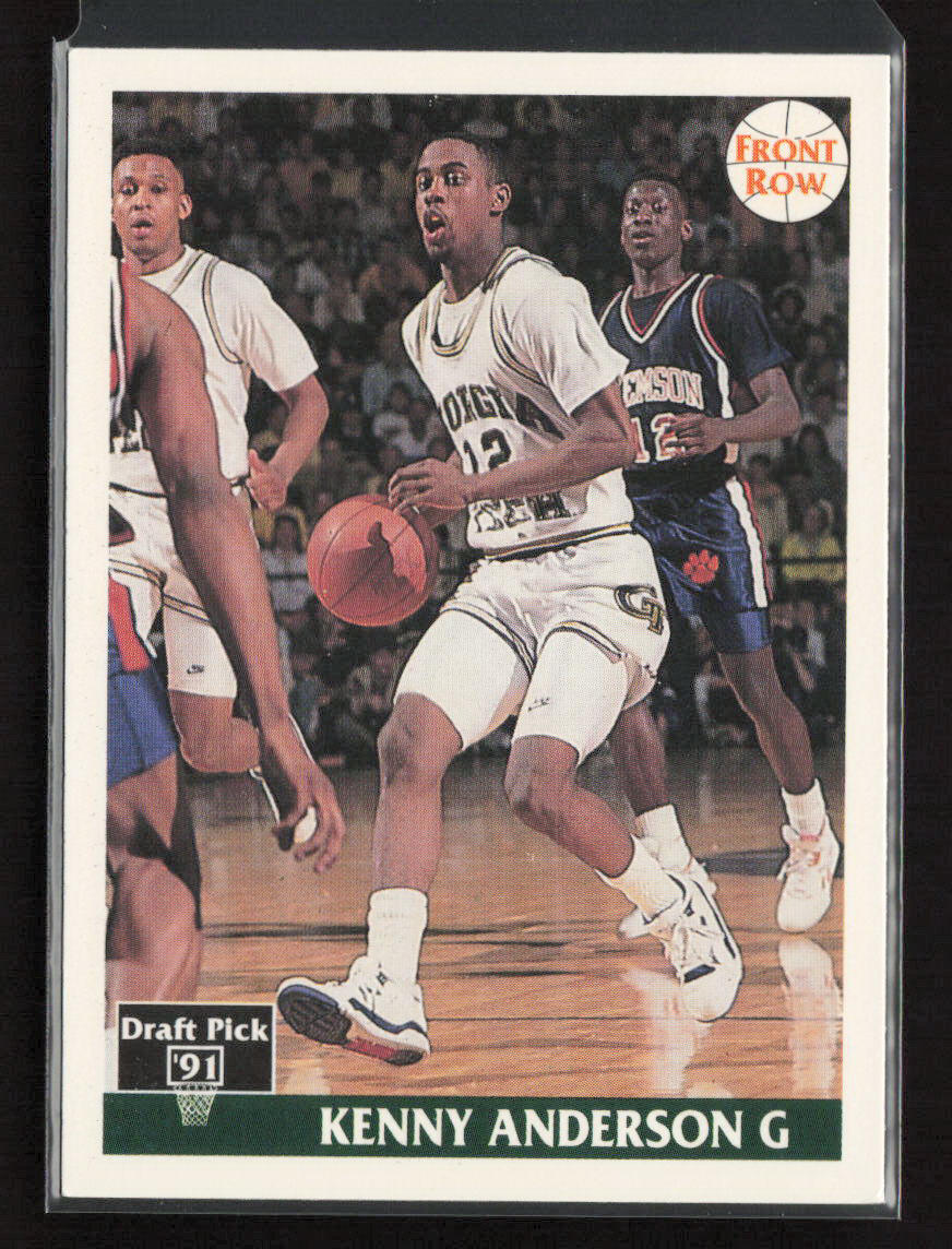 FILA Giacche gialle 1991 Front Row #2 Kenny Anderson Georgia Tech