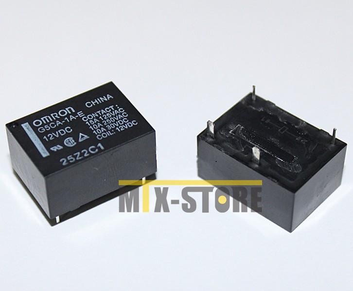 5piece G5CA 1A E 5VDC G5CA 1A E 12VDC G5CA 1A E 24VDC 5V 4PIN Relay