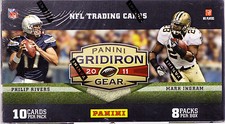 2011 PANINI GRIDIRON GEAR FOOTBALL CARDS BLASTER BOX