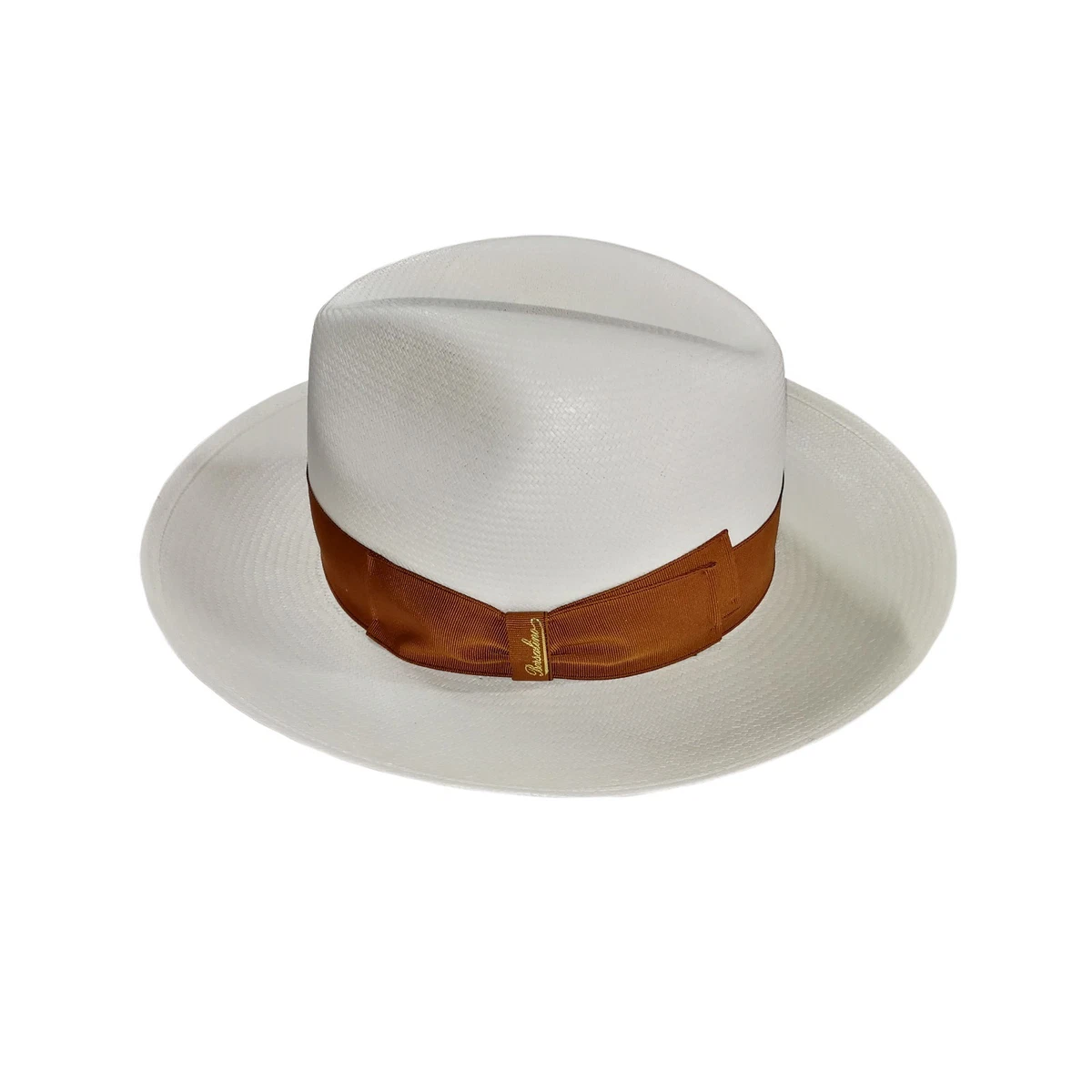 Chapeau Homme BORSALINO 140340 Panama Fin 100% Paille Made IN