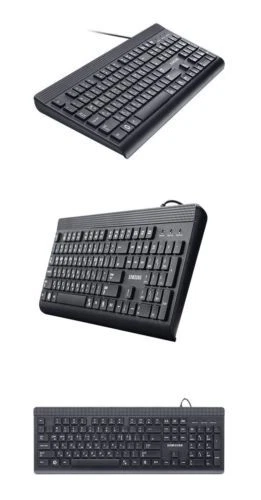 Samsung SKP-900B Desktop Mouse and Keyboard Combo English/Korean Layout - Image 2 of 4