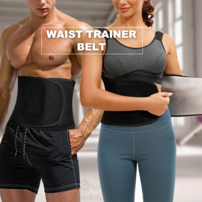 Sports Support Waist Belt - Sweat-Wicking,Core Stability,Running & Skipping