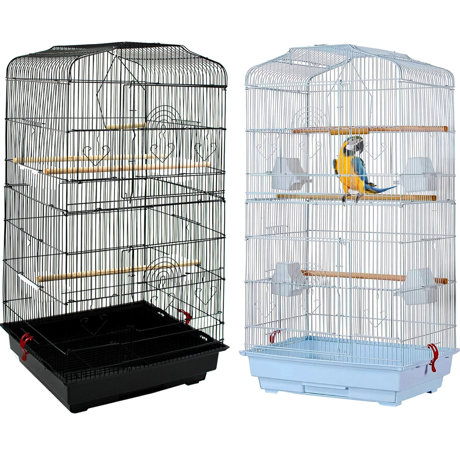 Large Metal Bird Cage for Budgie Parakeet Canary Cockatiel Finch or Lovebird
Opens in a new window o