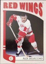 2004 - 2005 ITG Alex Delvecchio Franchise Hockey West #214 Hockey Card 