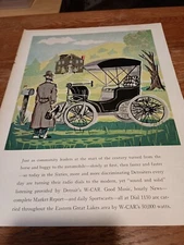 1962 W-Cars 50,000 Watt Market Report Magazine Ad Only