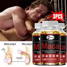 Male Enhancing Libido 360 Capsules - Maca Root Massive Girth Enlargement Support