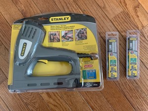 Stanley TRE550 Electric Stapler/Nail Gun with 2 sets of staples | eBay