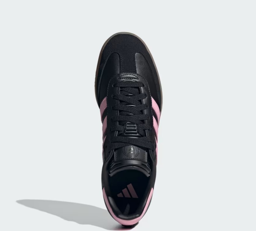 adidas Originals Samba Inter Miami CF Core Black Light Pink IH8157  MEN'S SHOES image 4