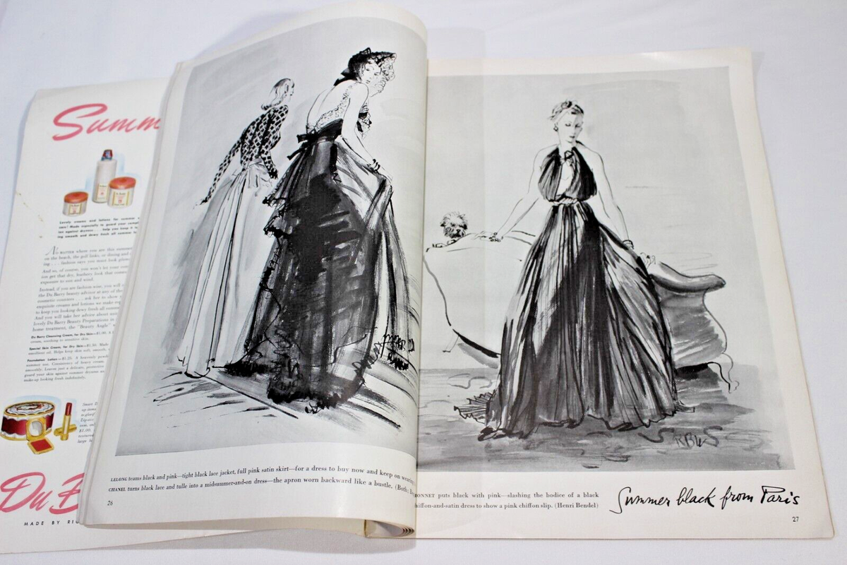 RARE July 15 1939 Between Seasons Fashions Vogue Magazine Iconic Rare  Issue