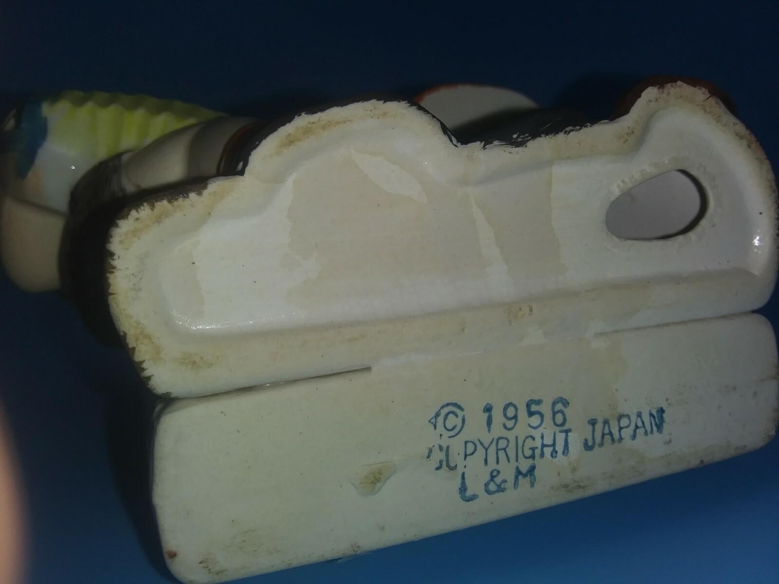 VINTAGE L&M Lipper and Mann 1956 WALL POCKET BOY & GIRL MADE IN JAPAN