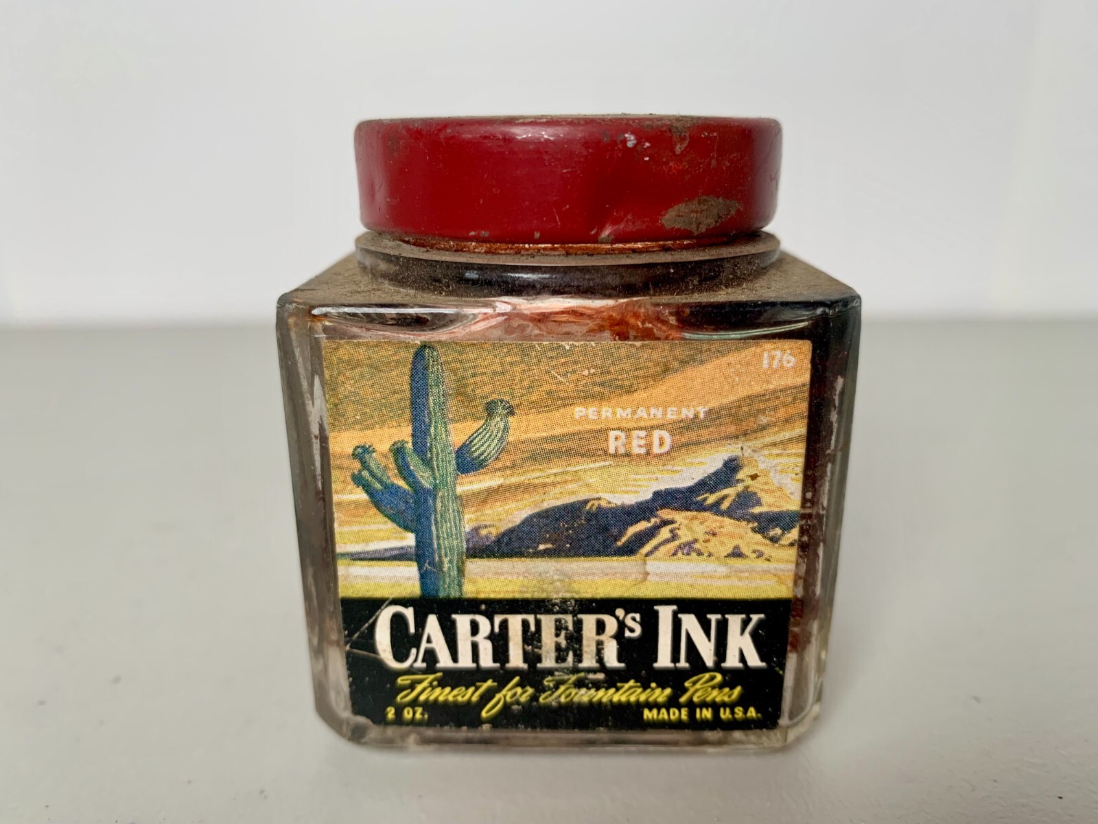 Antique Carter's Ink Glass Bottle 2oz eBay