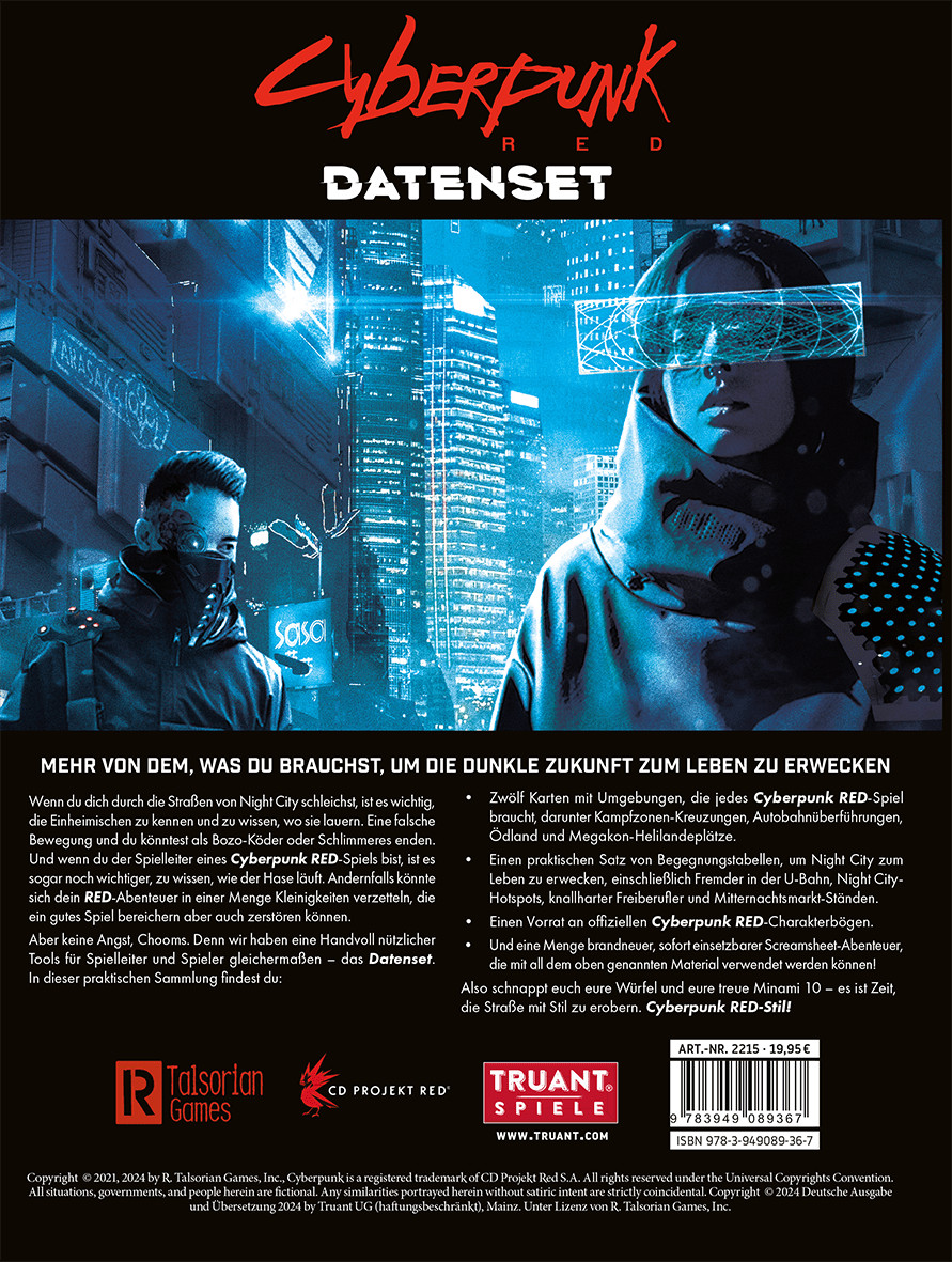 Truant Ug Cyberpunk Red Datenset - Bild 4