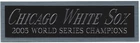 2005 WHITE SOX CHAMPIONS NAMEPLATE AUTOGRAPHED SIGNED BASEBALL-BAT-JERSEY-PHOTO