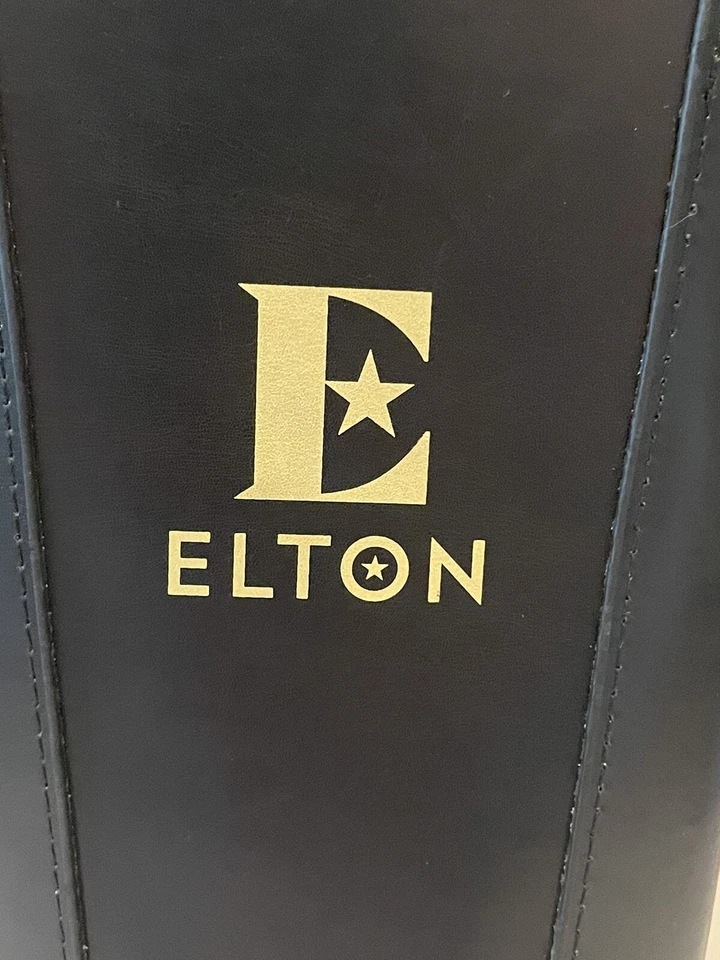 Elton John Insulated Wine Bottle Carrier Holder Leather Wine Bag - Image 2 of 4