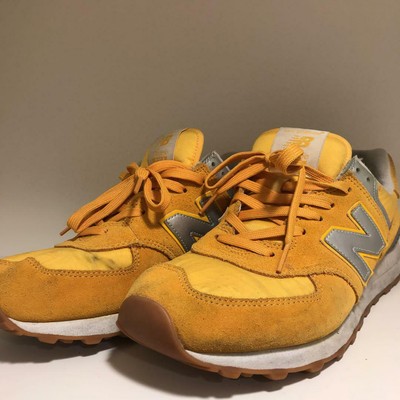 new balance sneakers yellow