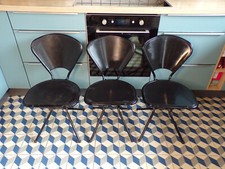 3 CHAISE PLIANTE IKEA SEBASTIEN-80-DESIGN-MéTAL & PLASTIQUE