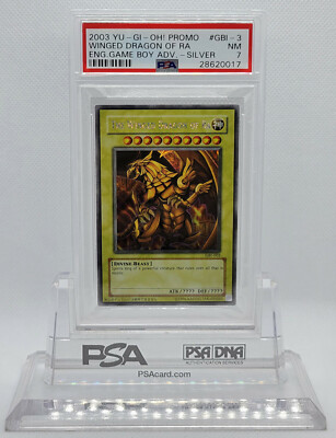 YUGIOH GBI-003 THE WINGED DRAGON OF RA SECRET RARE HOLO FOIL PROMO