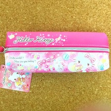 Sanrio Hello Kitty Both Side Free Pouch Pen Case Cosmetics Pouch Pencil Case New