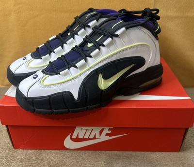 Nike Air Max Penny 1 White Lemon Twist Purple Men's Shoes Sz 8 (FZ4043-100) NIB