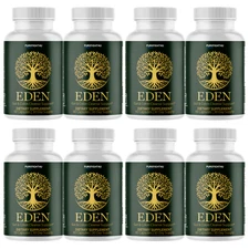 Eden Capsules Intestinal Flora & Digestive Support Supplement - 8 Bottles