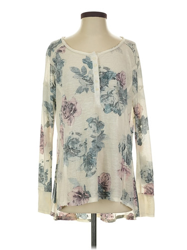 Tokyo Darling Women Ivory Long Sleeve Blouse S