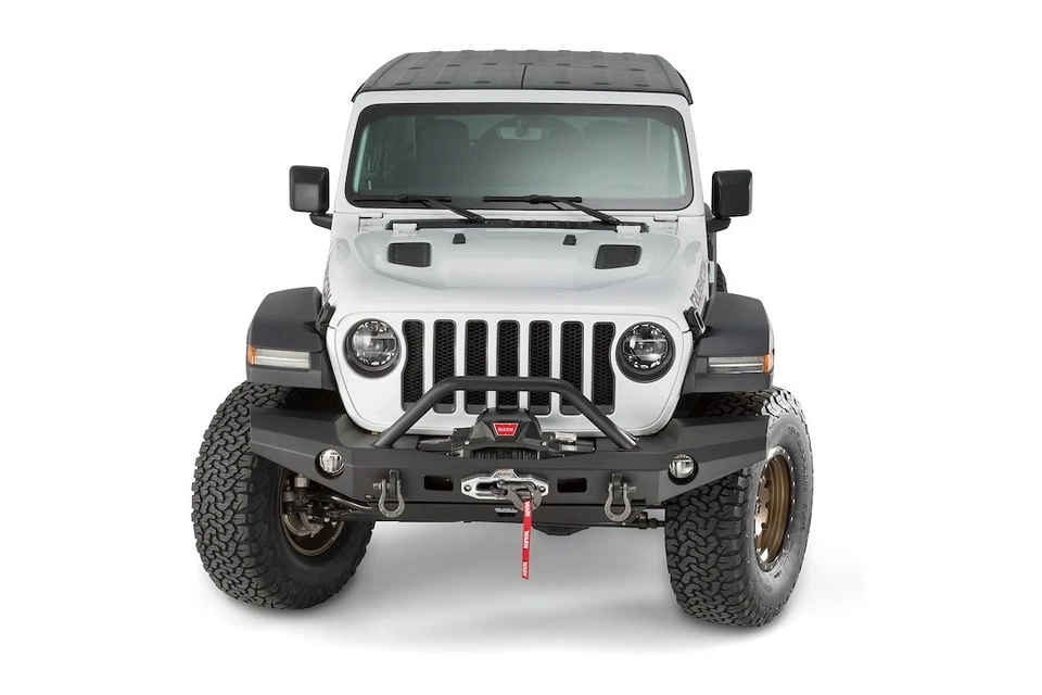 Warn 101337 Elite Series BUMPER JEEP FRONT - Image 4 of 4