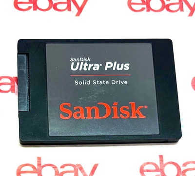 SanDisk ULTRA PLUS 64GB 2.5'' SSD SDSSDHP-064G Solid State Drive VERY LOW HOURS