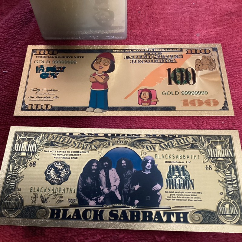 "24K GOLD BANK NOTE" 999999 FINE GOLD, RISING SUN PRECIOUS METALS