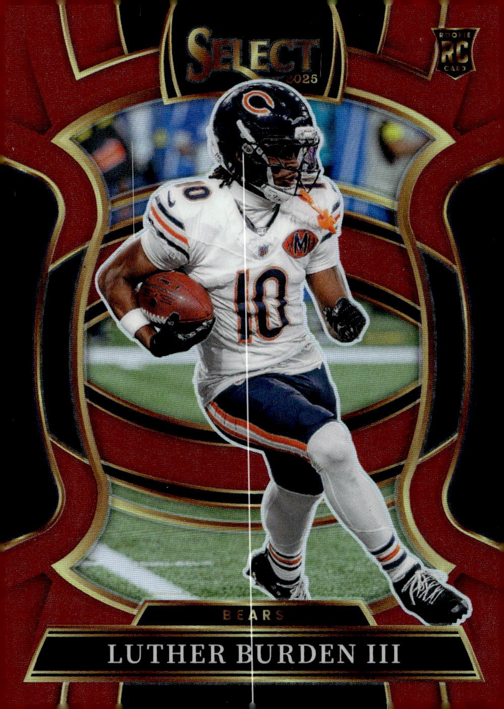 2025 Panini Select #72 Luther Burden III Maroon Prizm #/149