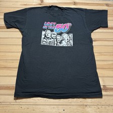 Vintage 80s 90s “ Lost In The 50’s ” Elvis Marilyn Monroe James Dean Shirt - XL