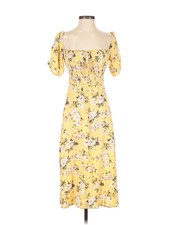 Faithfull the Brand Women Yellow Casual Dress 4