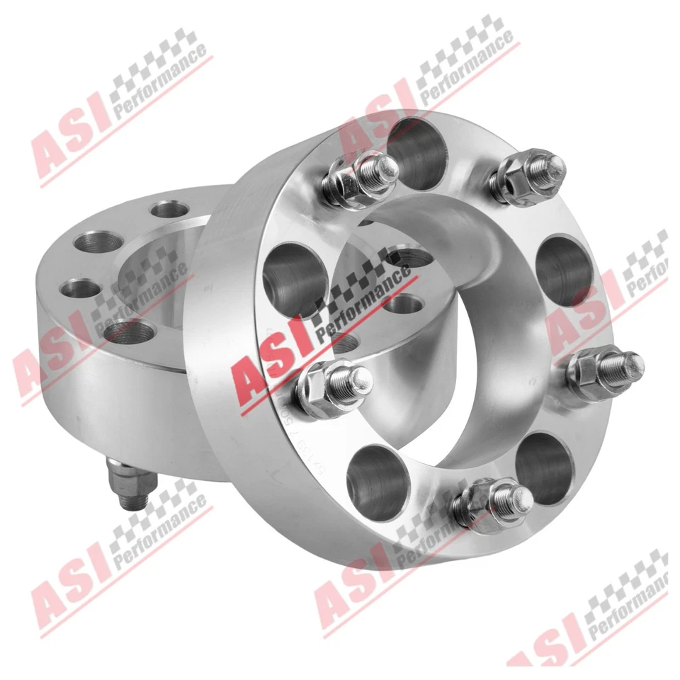 2PCS Wheel Spacers 50mm 5x5.5 FITS Ford F100/F150/E100/E150/Bronco 5Stud Foto 4 de 4