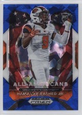 2021 Prizm Draft Picks All-American Blue Ice 85/99 Hamilcar Rashed Jr #189 1cm4