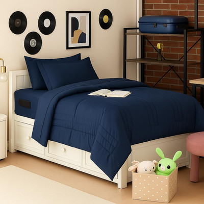 Dorm Room Essentials Twin XL Comforter Set   College-Ready Bundle with Comforter
