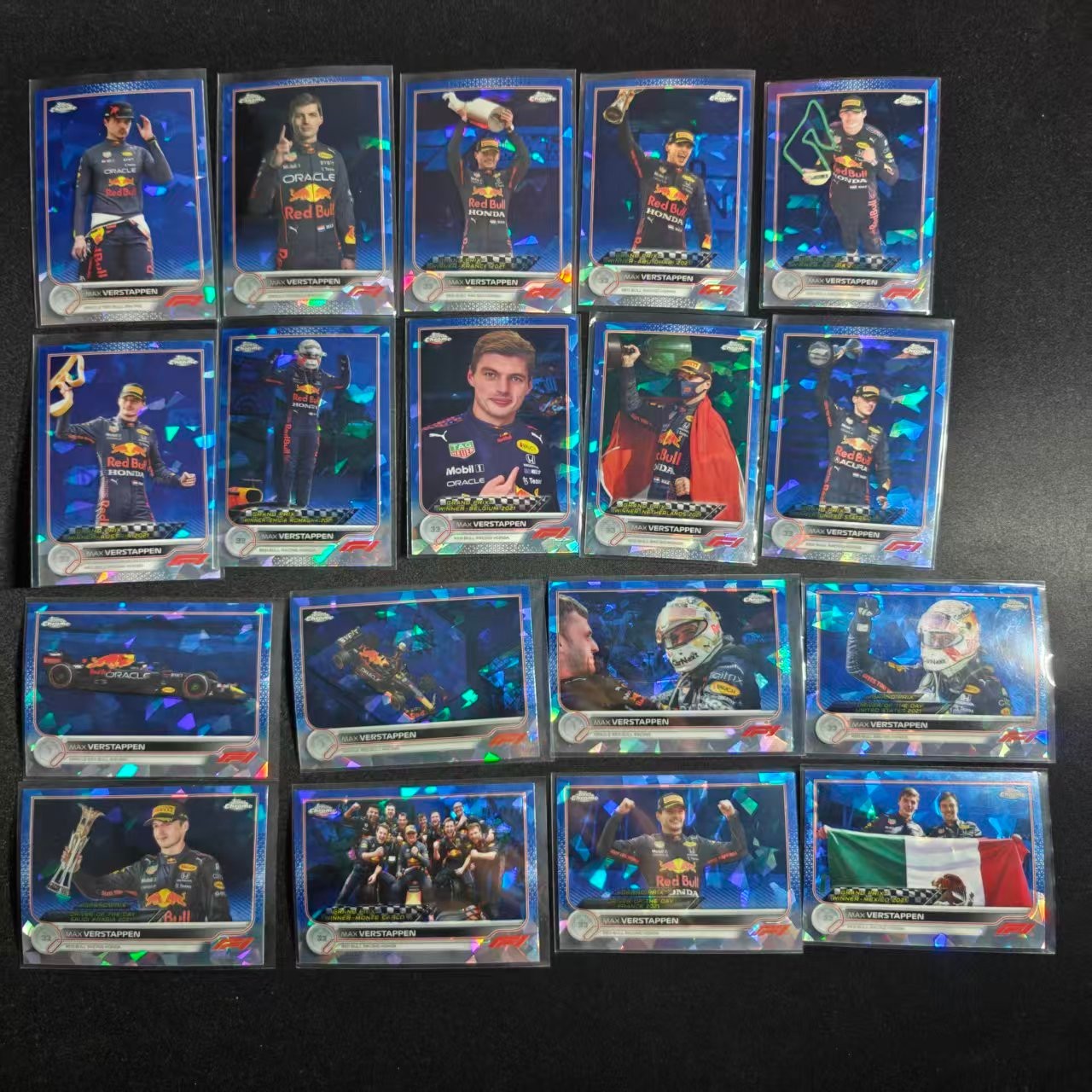 🀄️2022 TOPPS CHROME FORMULA 1 SAPPHIRE MAX VERSTAPPEN LOT18