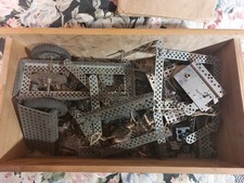 Trix Metallbaukasten Konvolut mit diversen Anleitungen