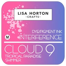 Lisa Horton Crafts Cloud 9 Shimmer Interference Ink Pad -Tropical Paradise Shimm