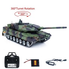 1/16 Tank 7.0 Mainboard Full Metal Chassis IR Barrel Recoil Elevation 550 Motor